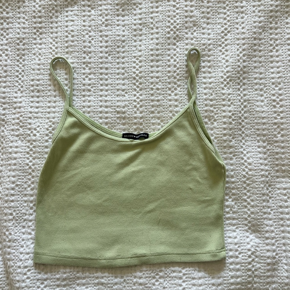 Brandy Melville Pale Green Tank